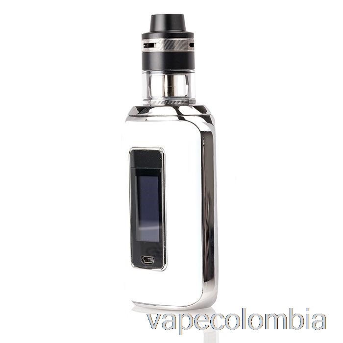 Vape Desechable Aspirar Skystar Revvo 210w Kit De Inicio Con Pantalla Táctil Blanco